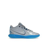 Nike LeBron 21 GS Light Armory Blue Kids Sneakers Blue-Hero Ashen-Slate Court-Blue FV1210-400 36.5
