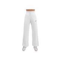 Nike High-Waisted Fleece Joggers with Split Hem and Drawstring Women Bottoms White DQ5615-133 XL