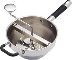 "KitchenCraft MasterClass MasterClass" didelės galios rotacinis maisto malūnėlis ir tyrės gaminimo įrenginys, metalinis, 43,5 x 21 x 19,5 cm