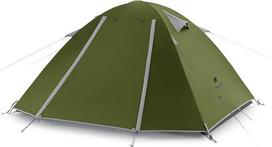 Naturehike P serijos 4 sezonų palapinė 2 asmenims, itin lengva kupolinė palapinė, apsauganti nuo UV spindulių, skirta šeimai ir lauko pramogoms (žalia 2P)