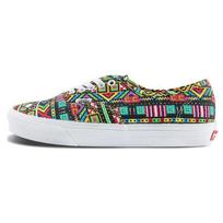 CLOTTEE x Vans Authentic Pixelated Universe - Multi-Color Unisex Sneakers True-White VN000EE36GL 36.5