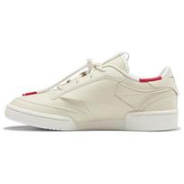 Milk Makeup x Reebok Club C 85 Vegan Equipment Room Unisex Sneakers Cream Vintage-Chalk Vector-Red HP3404 42