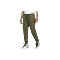 Nike Sportswear Tech Fleece kelnės vidutinio alyvuogių/juodos spalvos vyriškos kelnės žalia FB8002-222 XXL