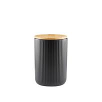 Indelis keramikinis su bambuk. dangteliu 850 ml D10xH15 cm CURLY Ambition 20203