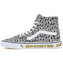 Mooneyes x Vans Sk8-Hi True White Yellow Unisex Sneakers VN0A7Q5N6M5 36.5