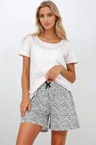 Piżama Impressive You Short Bežinė (Beige) XXL