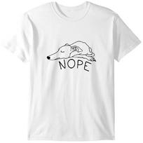 Whippet Nope T-Shirt | Funny Greyhound Tee | Sighthound Shirt | Whippet Mom Shirt Classic T-shirt 2XL
