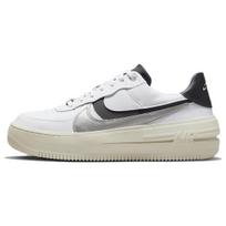Nike  Air Force 1 PLT.AF.ORM LV8 White Metallic Silver Women Sneakers Sail Black DX3199-100 38