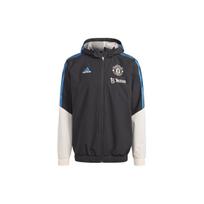 Adidas Condivo 22 Manchester United Football Series Hooded Casual Long Sleeve Sweatshirt Men Sweatshirt Black HT4288 L