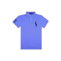 Polo Ralph Lauren SS22 Logo Embroidered Casual Short Sleeve Polo Shirt Men tops Blue 710697457-029 S