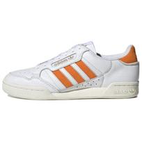 Adidas Continental 80 Stripes Balti Oranžiniai Rush Unisex Sportbačiai Debesėlių Baltumo Off-White GZ6267 36