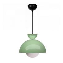 Žalios spalvos kabantis šviestuvas ø 25 cm su metaliniu gaubtu Arta – Opviq lights