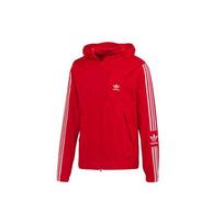 Adidas Originals Trefoil Lock Up WB Full Zip Hooded Jacket Men Outerwear Bright-Pink Fluorescent FM3816 XL