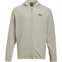 Under Armour Vibe Windbreaker Hooded Sports Comfortable Jacket Men Jacket Khaki-Gray 1386555-289 XL