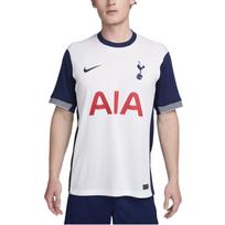 Nike Tottenham Hotspur 2024/25 Namų marškinėliai apvalia apykakle, prakaitą sugeriantys, kvėpuojantys, trumpomis rankovėmis, futbolo marškinėliai vyrams, Viršutiniai drabužiai, Balti Mėlyni FN8794-101 S
