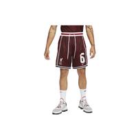 Nike X LeBron X Liverpool FC Collaboration Letter Number Print Mid Waist Straight Leg Shorts Men shorts Burgundy DX0144-652 L