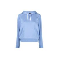 Polo Ralph Lauren FW22 Vienspalvis su gobtuvu ir raišteliu ilgomis rankovėmis džemperis moteriškas džemperis Mėlynas 211872989-003 XS