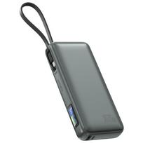 4smarts Powerbank Enterprise 20000mAh 165W with integrated USB-C cable, grey