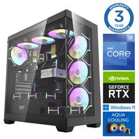 INTOP AQUA i7-14700F 64GB DDR5 1TB M.2 NVMe SSD RTX 5080 16GBWindows 11