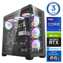 INTOP AQUA i9-14900KF 64GB DDR5 2TB M.2 NVMe SSD RTX 5080 16GBWIN11