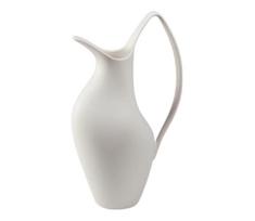 Keraminė balta vaza, 33x17x19 cm