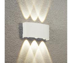 Brilagi - LED lauko sieninis šviestuvas FLAREBOX LED/6W/230V baltas IP65
