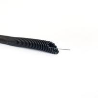 Gofruotas vamzdis juodas D32 su viela Glob-El GL400UVW (be halogenų, UV atsparus, 750N/5 cm, 25 m)