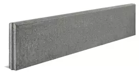 Tvoros pamatas tiesus lygus betoninis 2500x200x50 mm, grafitinis