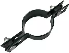 Apkaba apvaliam stulpui ø48 mm, tiesi, plieninė
