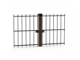 Segmentas 3D 1530x2500x4mm - RAL8017 (ruda)