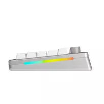 Glorious GMMK 3 Pro Wireless 75% Custom Gaming Keyboard - Pre-Built, ANSI (US), Fox Switches, Silver
