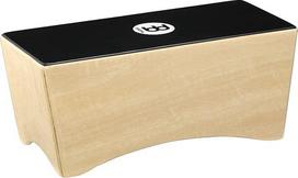 "Meinl Percussion Bongo Cajon" instrumentas - draugiška būgnų dėžutė su Snare, Bass ir Bongo garsais - juoda BCA2NT/EBK-M