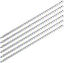 "Sebson®" 12 V LED juosta, šiltai balta, apšvietimas po įrenginiu, 30 cm virtuvės šviesos juosta su kištuku ir jungikliu, 8,8 x 6,7 x 300 mm