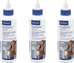 "Virbac Epiotic" ausų valiklis gyvūnams - paketas - 3 x 125 ml