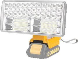 4200LM LED akumuliatorinė lempa, suderinama su "Dewalt" 18V 54V ličio akumuliatoriumi, 18V darbinė lempa, skirta stovyklavimui, automobilio remontui, avariniam ir statybvietės apšvietimui