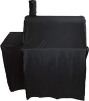 Grilio dangtis, skirtas Char-Griller E2827 Pro Deluxe anglių kepsninei, 45" lauko kepsninės dangtis, skirtas Char-Griller 1224 2121 kepsninių modeliams, stiprus, atsparus vandeniui ir UV spinduliams,