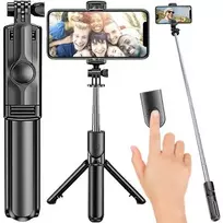 Asmenukių lazda trikojis su pulteliu Bluetooth (Selfie stick)