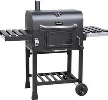 TAINO Hero XL BBQ rūkykla Grilio vežimėlis Grilis su anglimis Ugnies stovas Grilis rūkykla Krosnies priedai Ketaus ketaus