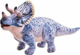 Wild Republic Artist Collection Dino Triceratops Gift for Kids 38cm Plush Toy Stuffing Made from Spun Recycled Water Bottles