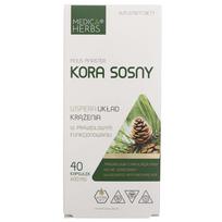 Medica Herbs Pušų žievė 600 mg - 40 kapsulių