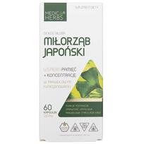 Medica Herbs Ginkmedis dviskiautis 120 mg - 60 kapsulių