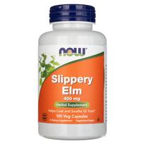 Now Foods Slippery Elm 400 mg - 100 kapsulių