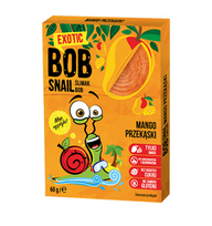 Bob Snail Mango užkandis be pridėtinio cukraus - 60 g