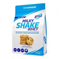 6PAK Milky Shake Whey, Sausainių skonio išrūgos - 700 g