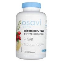 Osavi Vitaminas C 1000 su rutinu ir laukinėmis rožėmis - 180 kapsulių