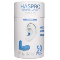 Haspro Tube50 ausų kištukai mėlyni - 50 porų