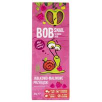 Bob Snail Obuolių ir aviečių užkandis be pridėtinio cukraus - 30 g