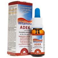 Dr. Jacob's Vitaminas ADEK, lašai - 20 ml