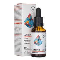 Aura Herbals Liuteinas zeaksantinas Vitaminas A DHA ir EPA rūgštys, lašai - 30 ml