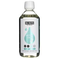 BeKeto MCT Oil Pure C8, Grynas kaprilo rūgšties trigliceridų aliejus - 500 ml